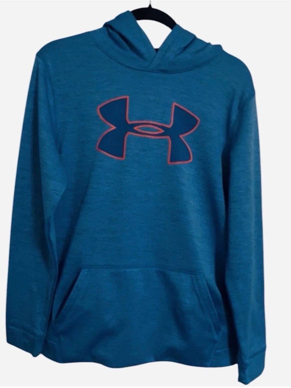 Under Armour Blue Hoodie Large Logo
